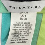 Trina Turk  Swim Cover Up Women's Size Small Blue Green Purple Tunic Colorful Photo 2