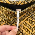 Free People High Time Gold Printed Kick Flare Crop Pants Size 8 Photo 3