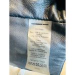 Alexander Wang  Black 100% Lambskin Leather Adjustable Strap Crop Top sz XS Photo 8