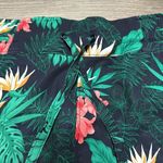 Duluth Pier Genius High Rise Green Floral Active Swim Skirt Size Medium Photo 4