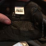 Paige  Denim Verdugo Metallic Ultra Skinny Jeans Photo 5