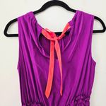 Kate Spade New York Katia Sleeveless Dress Purple Tie Back Women's Size M Photo 6
