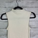 Madewell Side Slit Mockneck Tank Top Size XXS Photo 5
