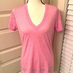 Under Armour  || Pink v-neck short sleeve top Photo 7