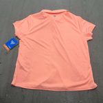 Coral Bay Columbia PFG Women's L Coral Peach Short Sleeve Performance Fishing Polo Shirt Photo 3