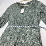 Veronica Beard Veronica‎ Beard Desio V-Neck Mini Dress Forest Green Multi Womens Size 10 NEW Photo 8