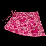 Wild Fable Women's Mesh Side Tie Cover Up Skirt Pink Heart
Print Photo 2