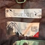 Burton  Green And Orange Stow‎ Cargo Snowboard Pants size XS Photo 2