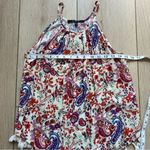 19 Cooper  Maycon Halter Top Bohemian Floral Tassel Sleeveless Shirt Size Small Photo 6