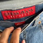Guess Vintage  denim skirt front slit size 27 #718 Photo 3