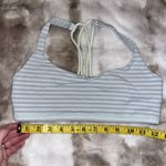 Lululemon TWO  Sports Bras Women’s 8 Energy Stripes Athletic Yoga Crossback EUC Photo 1