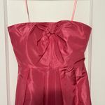 J.Crew NWT 100% silk pink dress strapless homecoming wedding guest size 2 Photo 3