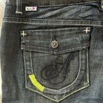 Akademiks Women’s Sequins Waist Jeans Shorts Photo 9