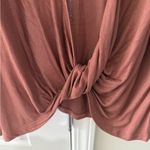 Daytrip  Slub Boho Top Lace Detail, Open Twist-Back Y2K Photo 4