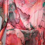 Dolores Promesas Marble Satin Mini Dress Women’s EU 42 party formal going out Pink Size M Photo 3