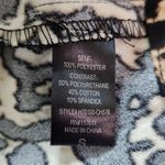 Telluride Clothing Company Leopard Print Blouse NWT Size Small Leopard Top Black Photo 7