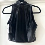 Heroine Sport Black Work Crop Top in Onyx, Zipper, Size L, NWT Size L Photo 7