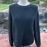 Nordstrom  BP Cozy Black Ribbed Sweater Photo 0