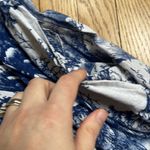 Zaful ZANGO blue and white print dress size medium Photo 5