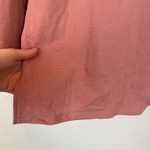 Victoria's Secret ‎ Sport Woman's M PinkCut Out Neck Oversized Tunic Sweatshirt Photo 7