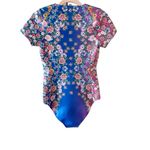 Johnny Was  Floral Scuba Surf One Piece Swimsuit, Size S, Sample New with Tag Photo 1