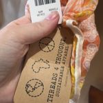 Threads 4 Thought Threads for Thoughts orange and yellow NWT scarf Photo 3