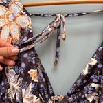 Free People  Soli Mini Long Sleeve Satin Dress M Photo 11