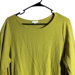 J.Jill Textured Knit Pullover Sweater Dress Green Long Sleeve Women's Medium Photo 1