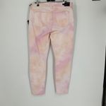 Jen 7 Printed Ankle Skinny Jeans Neiman Marcus pink tie dye NWT Size 8 Photo 7