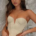 White Fox Bustier Top Size 2 Photo 0