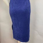 Juicy Couture  Terrycloth Dress Y2K-Style Size Small‎ Lace-Up Sides Slits Blue Photo 7