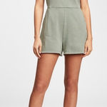 Gap  WOMENS VINTAGE SOFT ROMPER ONE PIECE GREEN SMALL Photo 0