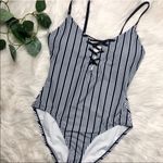Nautica NWT  Lace Up One Piece Swimsuit XL Photo 1