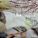 Womens Cotton Linen Oversized Tropical Floral Maxi Shirt Dress Tan Size M Photo 3