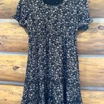 MikaRose NWT  Renee Dress in Black Hydrangea size S Photo 2
