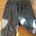 SheIn Brown Leather Pants Photo 2