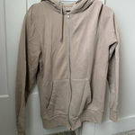 Primark Beige Zip up Hoodie Photo 0
