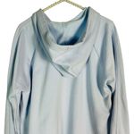 Nike | Baby Blue Zip Through Hoodie Open Sides Pockets Size Small Photo 4