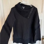 Smartwool  women’s black Cozy Lodge tunic sweater size medium Photo 3