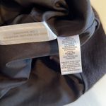 Loft  pencil skirt black textured back zipper M lined knee length straight Photo 7