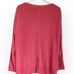 Magaschoni Cashmere Women’s Boat Neck Long Sleeve Sweater in Pink Size Large Photo 1