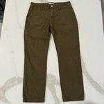 Paige Mayslie Straight Ankle Utility Pant Womens 29 Vintage Olive Meadow MidRise Photo 5
