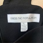 Dress the Population Monica Tea Length Trumpet Dress Photo 8