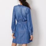 Cloth & Stone  Ruffle Neck Mini Dress Photo 2