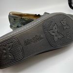 Alegria  Black Rainbow Circles Print Slip On Comfort Shoes 38 Platform Butterfly Photo 3