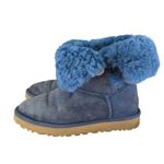 UGG  Bailey Button II Boots Navy Blue Sheepskin Fur Lined Short Womens 7 1016226 Photo 1