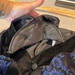 Vintage‎ Whimsigoth Scott McClintock Velvet Floral Jacket Black Blue Size 6 Photo 9