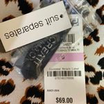 Bar III NEW  Animal Leopard Print Multicolor Tie Belt Paper bag Wide Leg Shorts 6 Photo 5