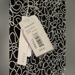 AQUA Monochrome Floral Pencil Skirt. Size-Small Photo 4