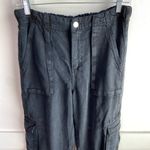 ALLSAINTS NWOT All Saints Black Freda Denim Cargo Pants Photo 9